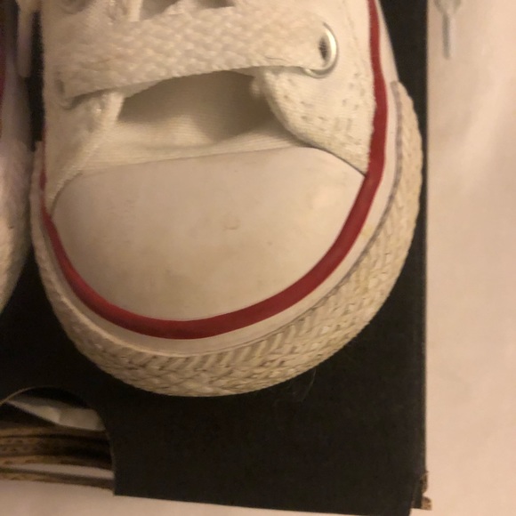 SOLD ON MERCARI Toddler White Chuck Taylor - Picture 4 of 6